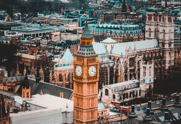 Relógio Big Ben em londres